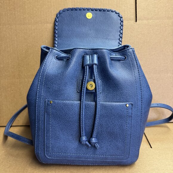 Style & Co Whip-Stitch Backpack – Moonlight Blue - Picture 8 of 11